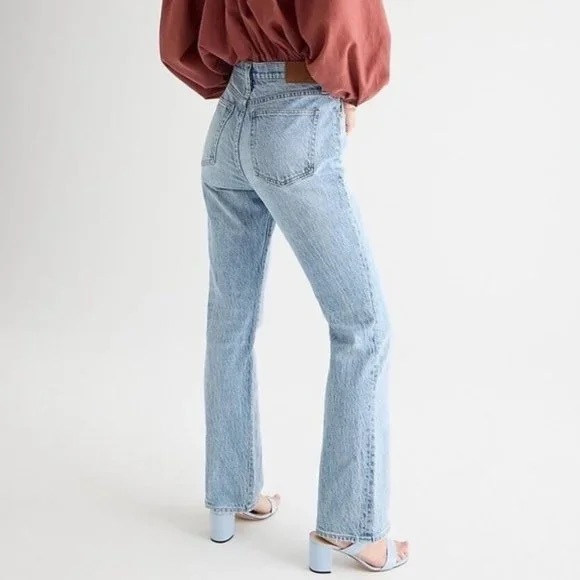 J. Crew Full Length Demi Boot Cut Jeans NWOT - Picture 2 of 6